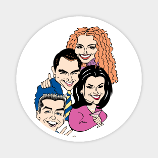 WILL & GRACE FAN ART!! Magnet